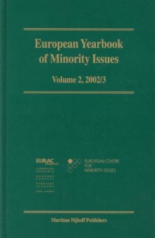 European Yearbook of Minority Issues: 2002-2003