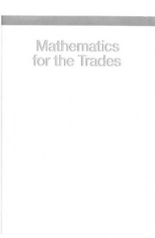 Mathematics for the Trades  A Guided Approach