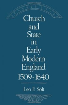 Church and State in Early Modern England, 1509-1640