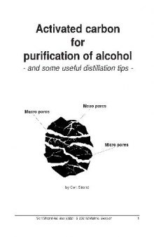 Activated Carbon for Distilling Purposes Handbook