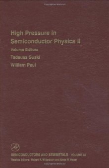 High Pressure in Semiconductor Physics II