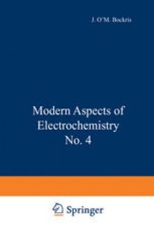 Modern Aspects of Electrochemistry No. 4