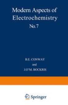 Modern Aspects of Electrochemistry No. 7