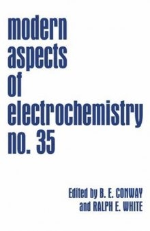 Modern Aspects of Electrochemistry, Vol. 35