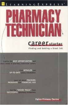 Pharmacy Technician Career Starter