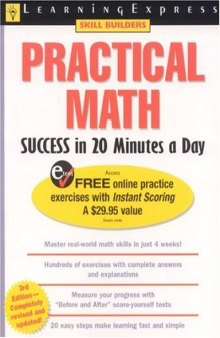 Practical Math Success in 20 Minutes a Day