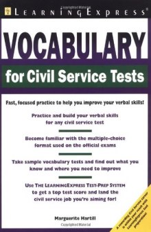 Vocabulary For Civil Service Tests