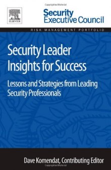 Security Leadership of the Future. Article Collection