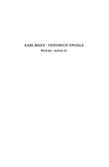 Marx-Engels-Werke (MEW) - Band 30 (Briefe Jan 1860 - Sep 1864)