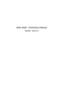 Marx-Engels-Werke (MEW) - Band 32 (Briefe Jan 1868 - Juli 1870)