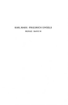 Marx-Engels-Werke (MEW) - Band 38 (Engels Briefe Jan 1891 - Dez 1892)