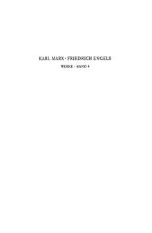 Marx-Engels-Werke (MEW) - Band 4 (Mai 1846 - März 1848)