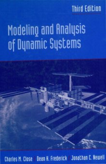 Modeling and analysis of dynamic systems