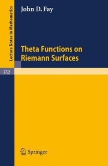 Theta Functions on Riemann Surfaces