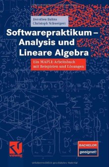 Softwarepraktikum - Analysis und Lineare Algebra  German 
