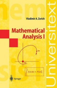 Mathematical analysis 1