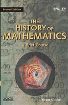 The history of mathematics : a brief course