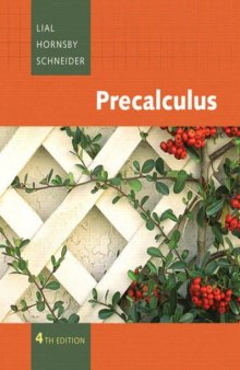 Precalculus, 4th Edition  