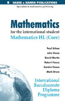 Mathematics for the International Student. IB HL Core