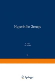 Sur les Groupes Hyperboliques d’après Mikhael Gromov