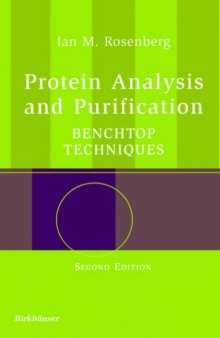 Protein Analysis and Purification: Benchtop Techniques