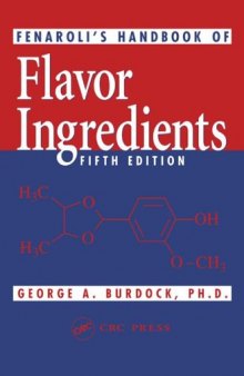 Fenaroli's Handbook of Flavor Ingredients, Fifth Edition