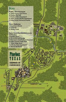 Savage Worlds: East Texas University: Pinebox Map