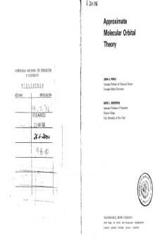 Aproximate Molecular Orbital Theory