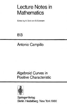 Algebroid Curves in Positive Characteristic