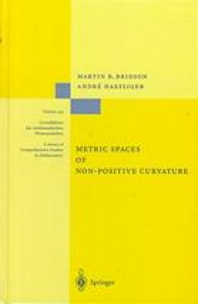 Metric spaces of non-positive curvature