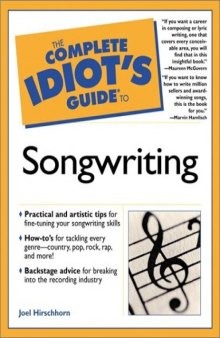 Complete Idiot's Guide to Songwriting