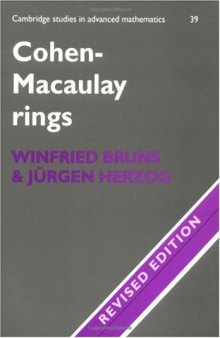 Cohen-Macaulay Rings