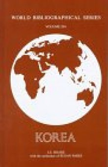 Korea (World Bibliographical Series)