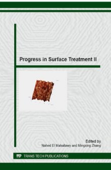 Progress in surface treatment II : special topic volume with invited peer reviewed papers only