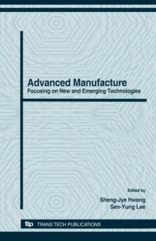 Progress on advanced manufacture for micro/nano technology 2005 : proceedings of the 2005 International Conference on Advanced Manufacture, Taipei, Taiwan, R.O.C., November 28th - December 2nd 2005