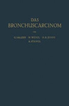 Das Bronchuscarcinom