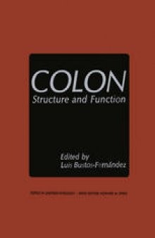 Colon: Structure and Function