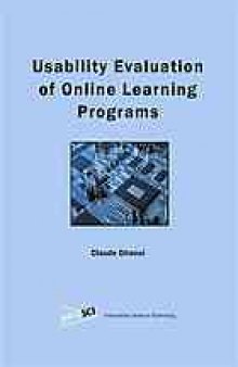 Usability evaluation of online learning programs