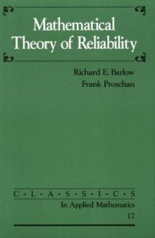 Mathematical theory of reliability 