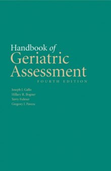 Handbook Of Geriatric Assessment, 4th Edition