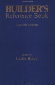 Builder's Reference Book 12th Edition