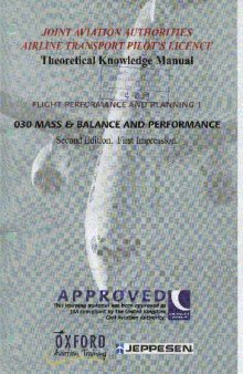 Oxford Aviation Jeppesen Mass Balance And Performance