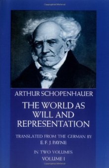 The World as Will and Representation, 2 volumes
