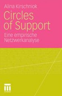 Circles of Support: Eine empirische Netzwerkanalyse