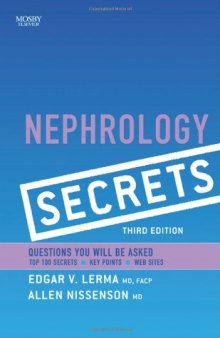Nephrology Secrets, 3rd Edition  