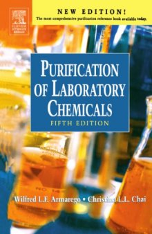 Purification of Laboratory Chemicals, Fifth Edition