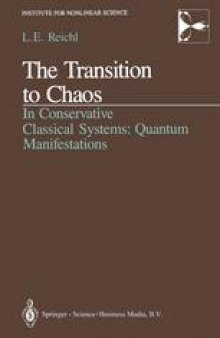 The Transition to Chaos: In Conservative Classical Systems: Quantum Manifestations