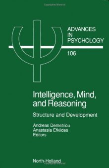 Intelligence, Mind, and Reasoning: Structure and Development