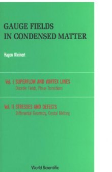 Gauge Fields in Condensed Matter