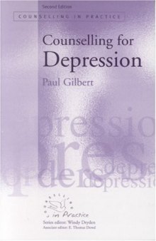 Counselling for Depression (Counselling in Practice series)